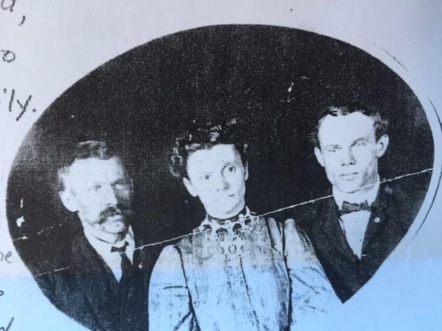 Henry, Caroline and Son. From Darke Genealogical Society.